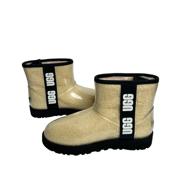 UGG Womens Classic Clear Mini Waterproof Ankle Boots - Picture 8 of 15